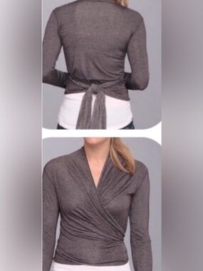 Patigonia Glorya Wrap Top- can be tied in front or wrapped and tied in the back